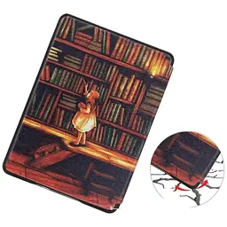 Чохол-книжка BeCover Smart Case для Amazon Kindle Paperwhite 12th Gen. 2024 7" Library Girl (712856) - мініатюра 4