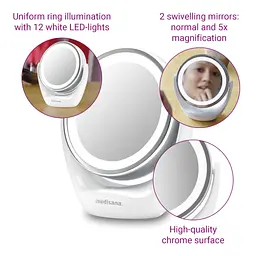 Косметичне дзеркало 2в1 CM 835 Medisana - мініатюра 6