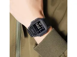 Наручний годинник чоловічий 2264BKGYBK Black-Grey-Black Skmei acs0030088 - мініатюра 5
