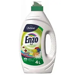Гель для прання DELUXE 4л Enzo 2in1 Сolor для Кольорового