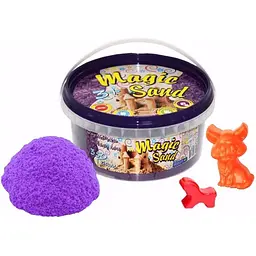 Кінетичний пісок Strateg Magic Sand у відрі 350 г 370-4 Бузковий shop (4820175997754)
