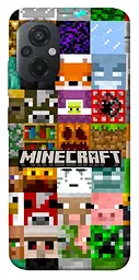 Чохол Demsky Minecraft collage для Xiaomi Poco M5