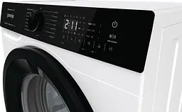 Пральна машина Gorenje фронтальна 7 кг 1400 A+++ 47 см дисплей пар інвертор білий - мініатюра 10