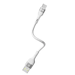 Кабель для заряджання та обміну даними USB Yoki YK-EX11 EXTRA Series USB/Type C 60W 3A/20V 0.25 m White - мініатюра 4