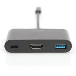 Перехідник USB-C to HDMA 2xUSB Digitus (DA-70855) - мініатюра 2