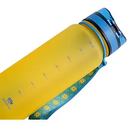 Пляшка для води UZspace I.AM.BOTTLE Наповнюю Україною, 800 мл, жовтий (3053) - мініатюра 8