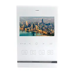 Відеодомофон 4.3” CHICAGO WHITE Light Vision (82-00208) - мініатюра 1