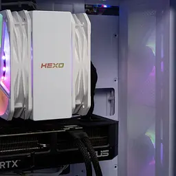 Комп'ютер HEXO Gaming Mainstream Base (HGMBS-5600N5060-16S1TWH) White / AMD Ryzen 5 5600 (3.5-4.4), 6 ядер / NVIDIA GeForce RTX 5060 / 16 ГБ (DDR4) / 1024 ГБ (SSD) - мініатюра 7