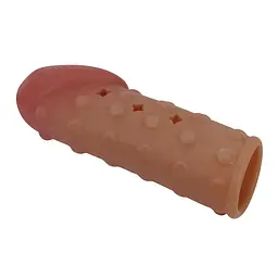Насадка на пеніс PRETTY LOVE Penis Sleeve, TPR, Waterproof PRETTY LOVE BI-026274 103668 - мініатюра 5