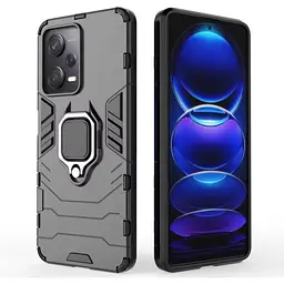 Чохол бампер Primolux Ring Armor для Xiaomi Redmi Note 12 5G Black - мініатюра 2