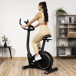 Велотренажер Gymtek XB2500 електромагнітний золотистий - мініатюра 13