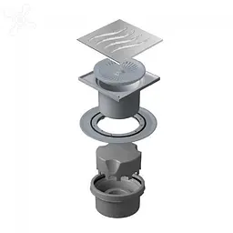 Трап для душу Pestan Confluo Vertical Tide 15x15 см 30412 - мініатюра 3