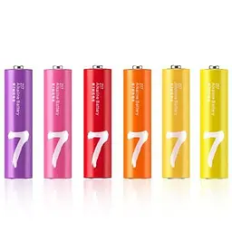 Батарейка ZMI ZI7 Rainbow AAA batteries х 24 (AA724) - мініатюра 2