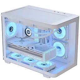 Корпус Aerocool P300C-G-WT-v1 White без БП (ACCS-PN02033.21) - мініатюра 2