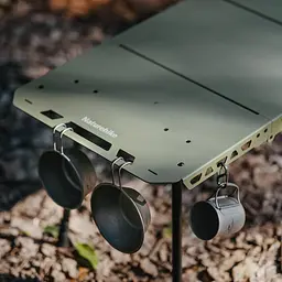 Складний стіл Naturehike CNK2450JJ025, 80х40 см, алюміній, оливковий - мініатюра 10