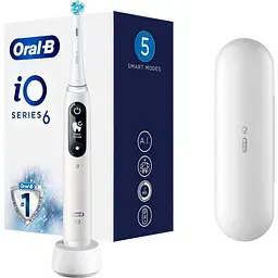Електрична зубна щітка Oral-B iO Series 6 White [79324]