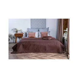 Покривало Руно двостороннє VeLour Коричневе 150 х 220 см (360.55_Cappuccino) - мініатюра 4