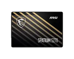 Твердотільний запам’ятовувальний пристрій накопичувач (SSD) SATA2.5" 240GB SPATIUM S270 S78-440N070-P83 MSI