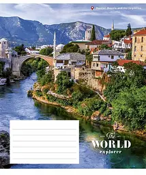 Зошит загальний Школярик World Explorer у лінію 48 аркушів 10 шт. (048-3226L) - мініатюра 4