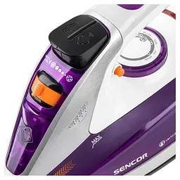 Праска Sencor 2400Вт 200мл, паровий удар -120гр, постійна пара - 25гр, Anti-calc, керамічна підошва teh0016206 - мініатюра 2