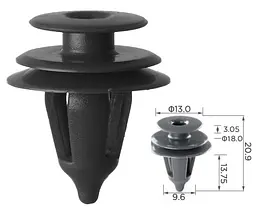 Кліпса кріплення обшивки Toyota Lexus 6777112040 (C0270)