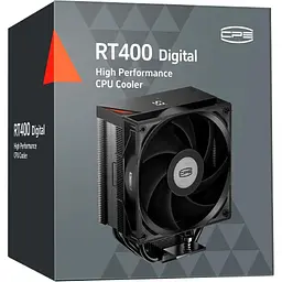 Кулер для процесора PcCooler PсCOOLER RT400 Digital BK Black (RT400-BKNWYL-GL) - мініатюра 8