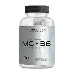 Комплекс Магній Цитрат з Вітаміном В6 від Стресу MG + B6 - 100 капсул