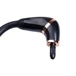 Перкусійний масажер Fascial Gun Massage 4 насадки, чорний Huizhou HP-11-11B - мініатюра 3