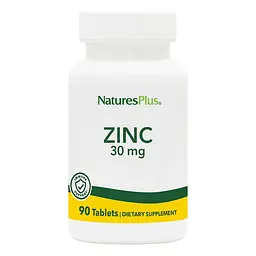 Вітаміни та мінерали NaturesPlus Zinc 30 mg 90 таблеток