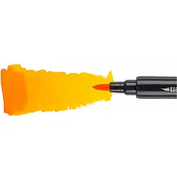 Маркер акварельний Santi Brush Marker SWB-03 медовий двосторонній 6 шт. (391059) - мініатюра 2