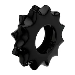 Ерекційне кільце Lovetoy Power Plus Cock Ring Series 4 см чорний - мініатюра 3