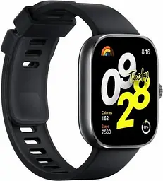 Смарт-годинник Xiaomi Redmi Watch 4 Black Global Version - мініатюра 2