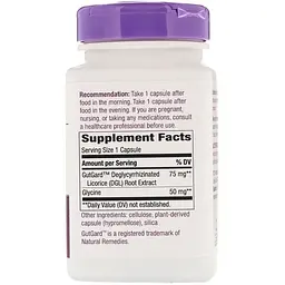 Глицирризинат солодки Nature's Way DGL Ultra 75 мг 90 капсул - мініатюра 2