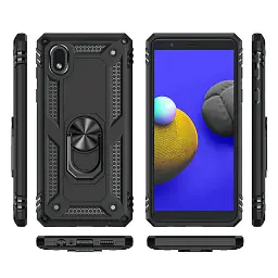 Панель BeCover Military для Samsung Galaxy A01 Core SM-A013 Black (705563) - мініатюра 2