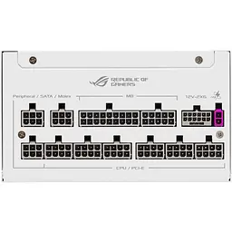 Блок живлення Asus ROG STRIX 1000W Platinum White Edition (90YE00W4-B0NA00) [141265] - мініатюра 3