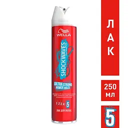 Лак для волосся Shockwaves Суперсильна фіксація, 250 мл - мініатюра 2