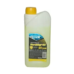 Антифриз NordWay -40 жовтий -26°C G11 0,92кг