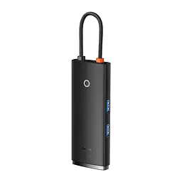 USB-хаб Baseus Lite Series 6-Port Type-C HUB Docking Station (Type-C to HDMI+USB3.0*2+PD+SD/TF) Black (WKQX050101) - мініатюра 7