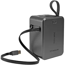 Павербанк Titanum WP049 PD70W 20000mAh сірий (TPB-WP049-G) - мініатюра 10