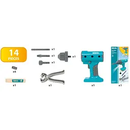 Дитячий шуруповерт на батарейках Brio Builder (34600) - мініатюра 3