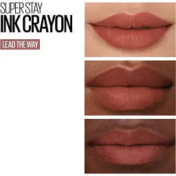 Губна помада-олівець Maybelline New York Super Stay Ink Crayon відтінок 90 Насичений рожевий Матовий 2 г (B3298500) - мініатюра 3