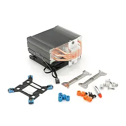 Система охолодження PcCooler K4 SE для Intel LGA115X/1200/1700 AMD AM4/AM5, 4-pin, RPM 1800±10%, BOX - мініатюра 5