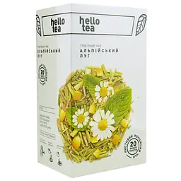 Чай трав'яний Hello Tea Альпійський луг 20 пакетиків (4820208950060)