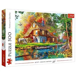 Пазл Trefl Котедж біля річки 500 ел. (37484)