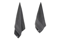 Набір рушників махрових Ardesto Lotus, 50х90см, 70х140см, 2шт, 100% бавовна, темно-сірий (ART2357MC) - мініатюра 8