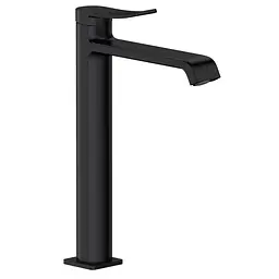 Змішувач для умивальника Mixxus Premium Dali 001 Nut High Black MI6751 Чорний матовий