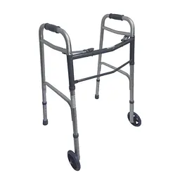 Ходунки складані з двома фіксаторами дорослі Doctor Life 10184SL/W (10184SL/W-2225)