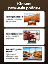 Оптоволоконний кабель HDMI UGREEN HD183 2.1 8K 60 Гц 30 м чорний (55508) - мініатюра 7