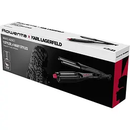 Мультистайлер Rowenta Karl Lagerfeld Waves Addict Hair Waver чорний (CF471LF0) - мініатюра 8