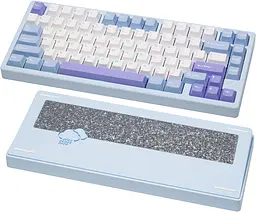 Ігрова механічна клавіатура WOBKEY RAINY 75 PRO / Три режими підключення / Kailh Cocoa Switches / Blue